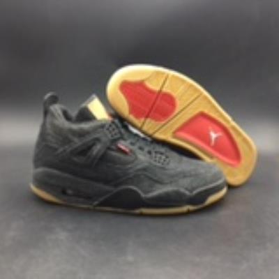 Cheap Levi's X Air Jordan 4 Black wholesale No. 366